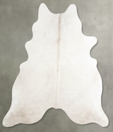 Champagne X-Large Brazilian Cowhide Rug 6'8"H x 6'3"W #A55767 by Hudson Hides