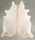 Champagne X-Large Brazilian Cowhide Rug 7'0"H x 6'5"W #A55768 by Hudson Hides