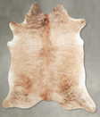 Light Brindle X-Large Brazilian Cowhide Rug 6'7"H x 6'4"W #A55774 by Hudson Hides