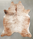 Light Brindle X-Large Brazilian Cowhide Rug 6'11"H x 6'3"W #A55777 by Hudson Hides