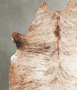Light Brindle X-Large Brazilian Cowhide Rug 6'11"H x 6'3"W #A55777 by Hudson Hides