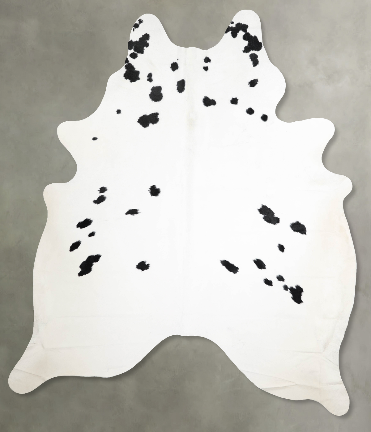 Black and White Cowhide Rug #A55787
