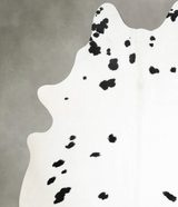 Black and White XX-Large Brazilian Cowhide Rug 8'6"H x 7'0"W #A55787 by Hudson Hides