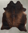 Chocolate X-Large Brazilian Cowhide Rug 7'2"H x 5'7"W #A55795 by Hudson Hides