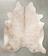 Champagne X-Large Brazilian Cowhide Rug 7'2"H x 6'8"W #A55796 by Hudson Hides