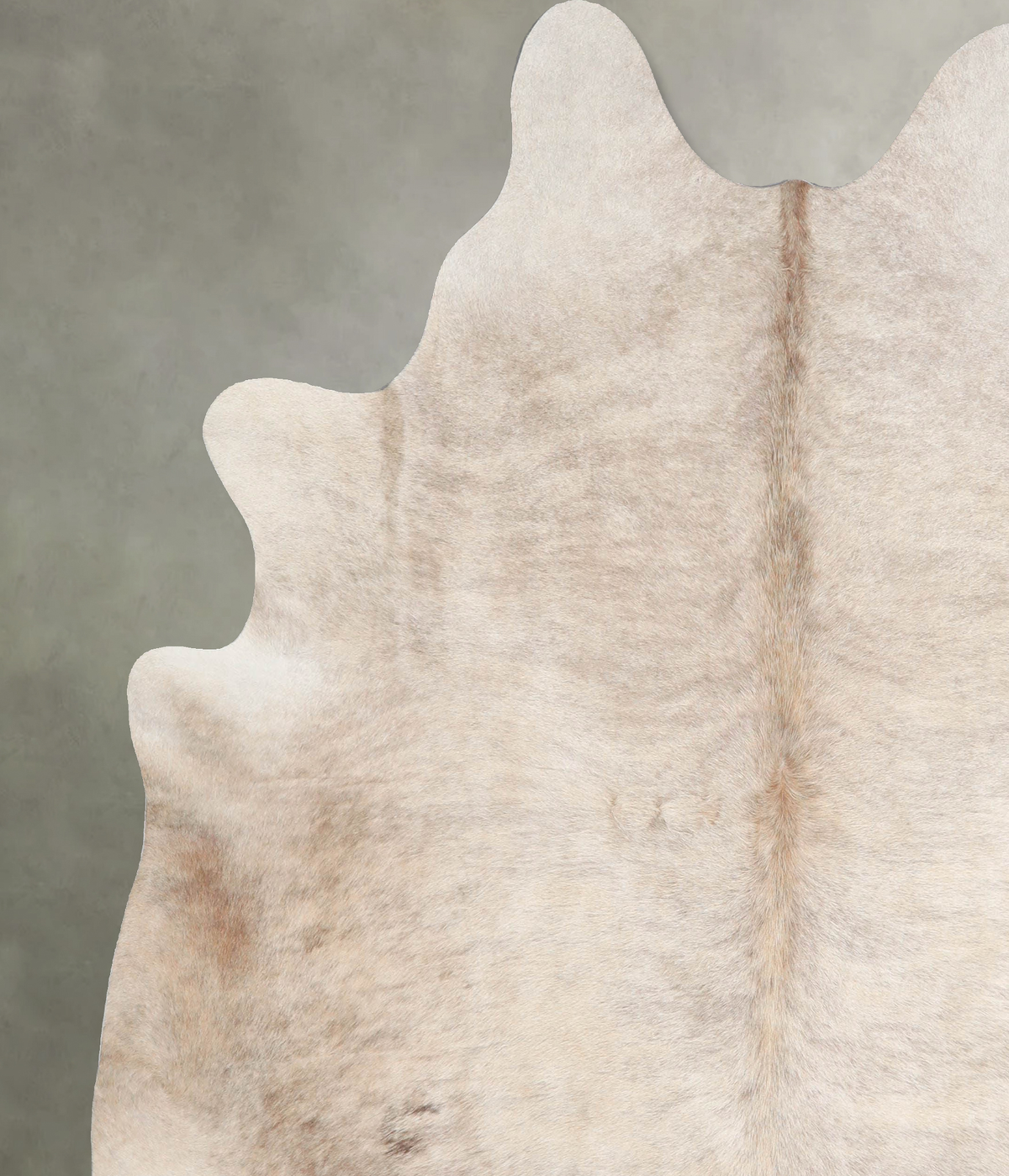 Champagne X-Large Brazilian Cowhide Rug 7'2"H x 6'8"W #A55796 by Hudson Hides