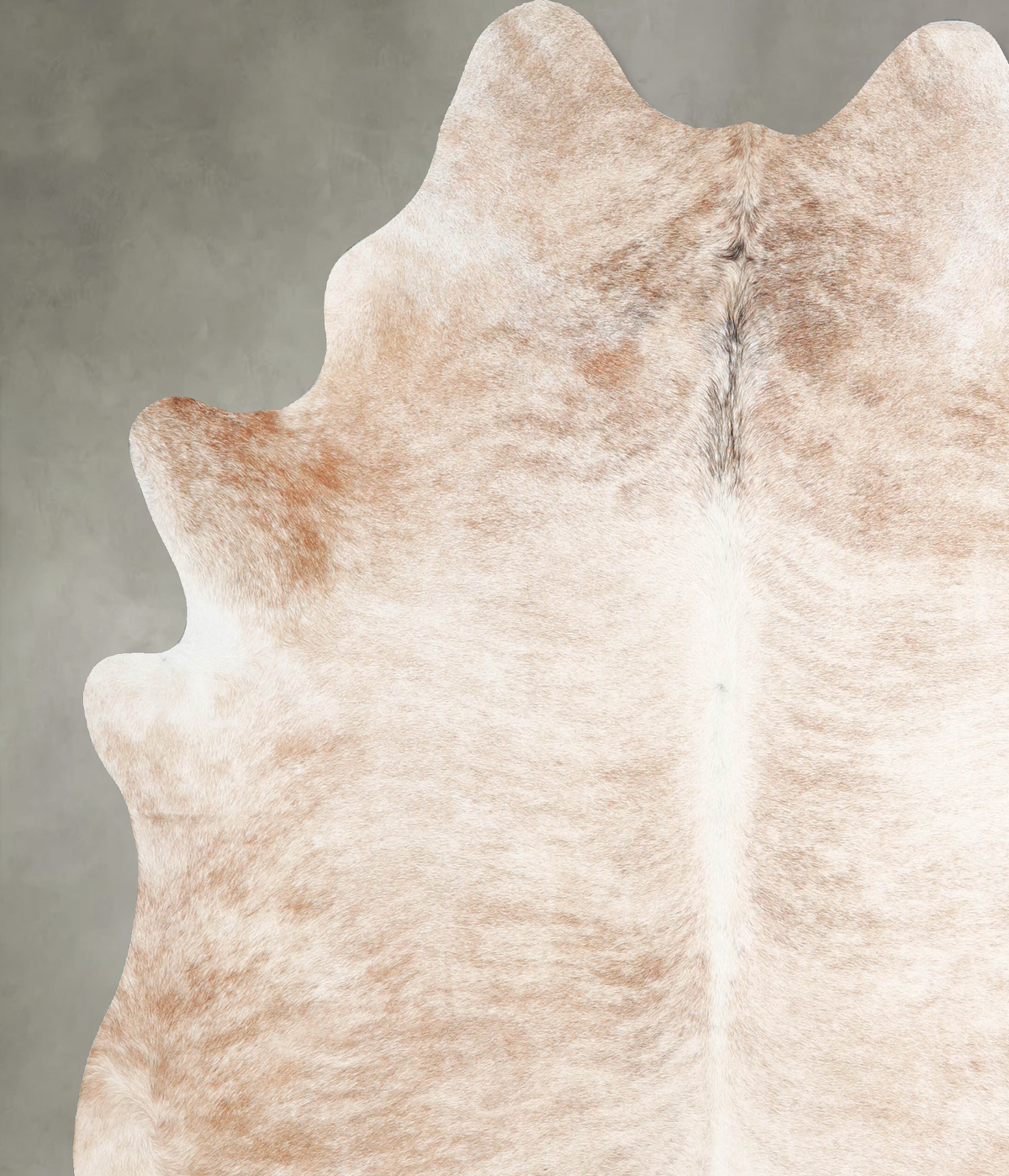 Light Brindle XX-Large Brazilian Cowhide Rug 7'5"H x 6'9"W #A55797 by Hudson Hides