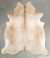 Light Caramel X-Large Brazilian Cowhide Rug 7'1"H x 6'8"W #A55798 by Hudson Hides