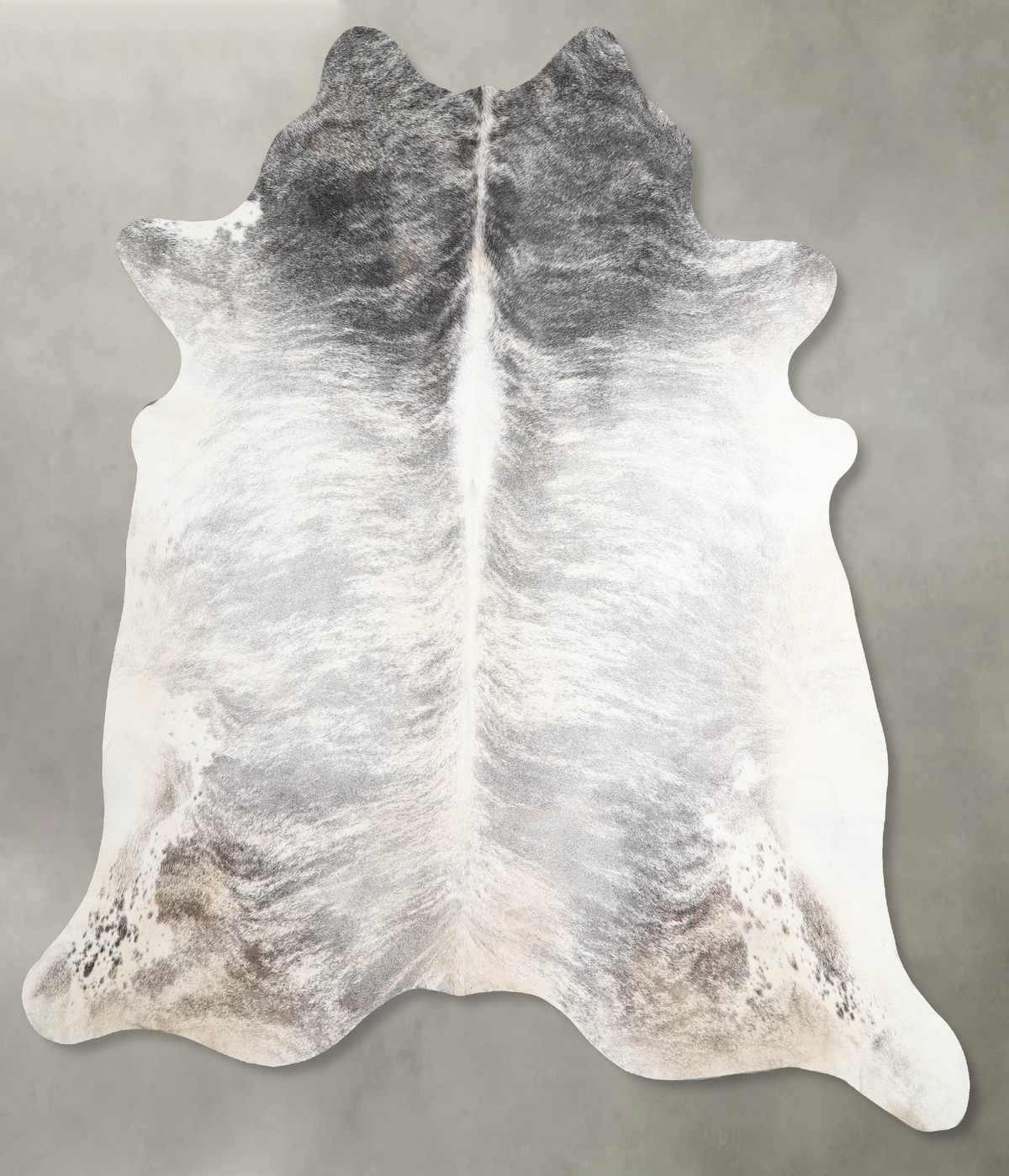 Grey Brindle Cowhide Rug #A55802