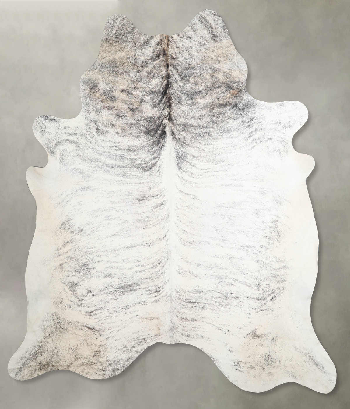 Grey Brindle Cowhide Rug #A55803