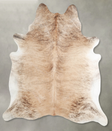 Light Brindle XX-Large Brazilian Cowhide Rug 7'6"H x 6'9"W #A55806 by Hudson Hides
