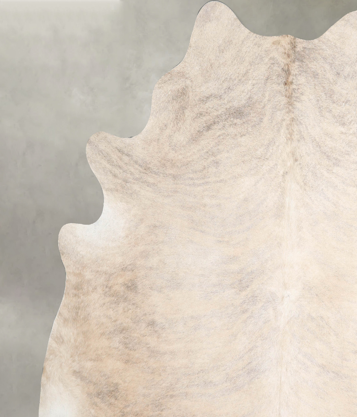 Light Brindle XX-Large Brazilian Cowhide Rug 8'0"H x 7'1"W #A55807 by Hudson Hides