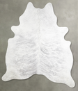 Grey Brindle X-Large Brazilian Cowhide Rug 7'8"H x 6'2"W #A55809 by Hudson Hides