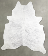 Grey Brindle X-Large Brazilian Cowhide Rug 7'8"H x 6'2"W #A55809 by Hudson Hides