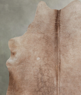 Taupe Large Brazilian Cowhide Rug 6'9"H x 5'11"W #A55822 by Hudson Hides