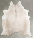 Champagne X-Large Brazilian Cowhide Rug 7'0"H x 6'1"W #A55825 by Hudson Hides