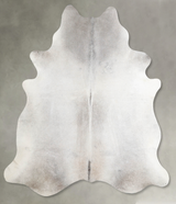 Light Grey X-Large Brazilian Cowhide Rug 6'11"H x 6'2"W #A55826 by Hudson Hides