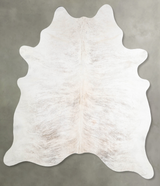 Grey Brindle X-Large Brazilian Cowhide Rug 7'3"H x 6'3"W #A55827 by Hudson Hides