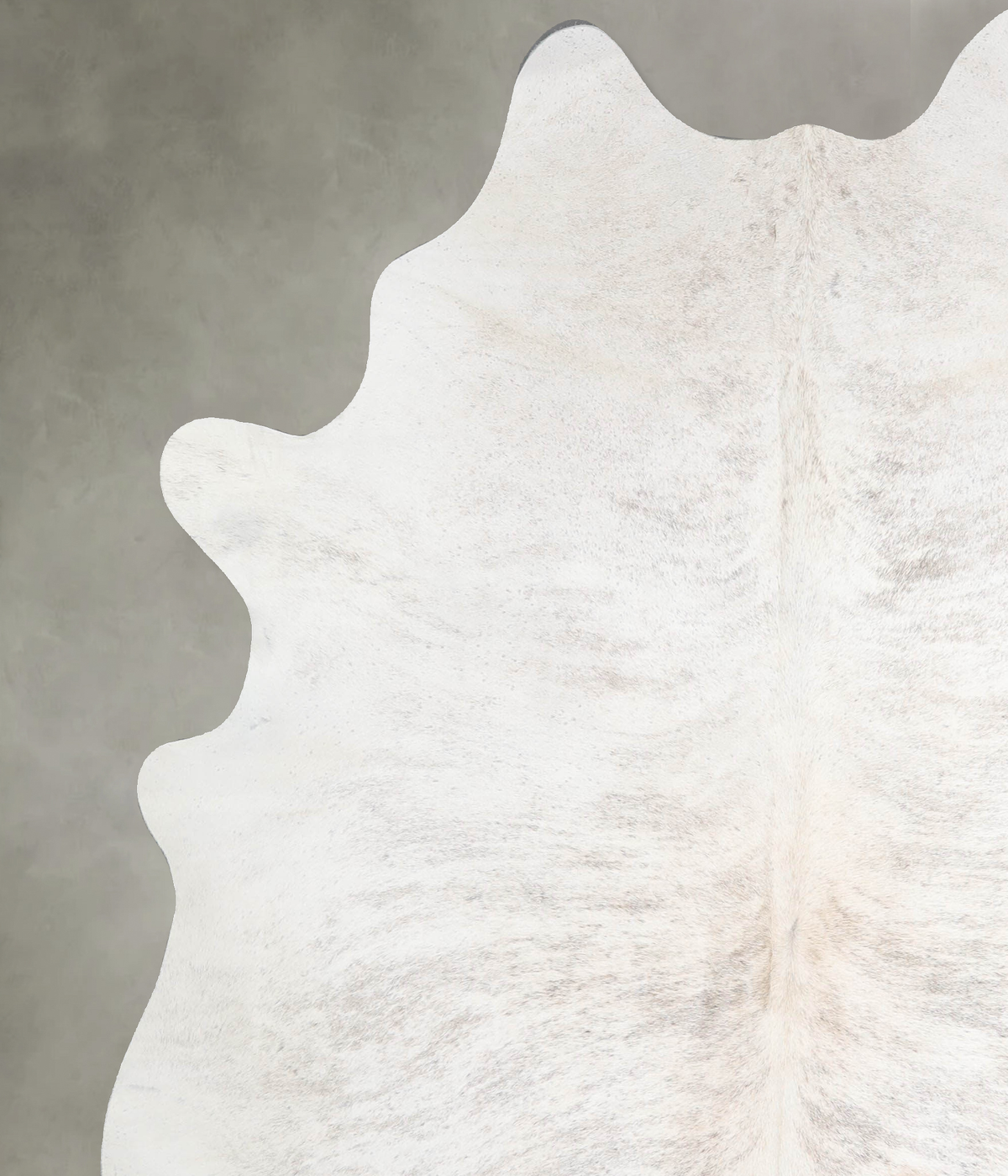 Grey Brindle X-Large Brazilian Cowhide Rug 7'3"H x 6'3"W #A55827 by Hudson Hides