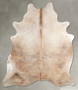 Light Caramel X-Large Brazilian Cowhide Rug 7'3"H x 6'3"W #A55828 by Hudson Hides