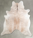 Light Brindle XX-Large Brazilian Cowhide Rug 7'9"H x 7'0"W #A55830 by Hudson Hides