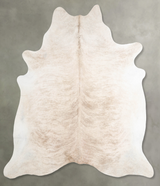 Light Brindle X-Large Brazilian Cowhide Rug 7'2"H x 6'11"W #A55831 by Hudson Hides