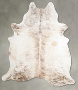 Light Brindle X-Large Brazilian Cowhide Rug 6'9"H x 6'2"W #A55837 by Hudson Hides