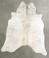 Light Brindle X-Large Brazilian Cowhide Rug 6'7"H x 6'3"W #A55840 by Hudson Hides