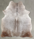 Medium Grey Medium Brazilian Cowhide Rug 5'5"H x 4'2"W #A55848 by Hudson Hides