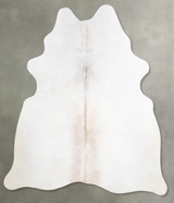 Grey with Beige Medium Brazilian Cowhide Rug 5'9"H x 4'11"W #A55849 by Hudson Hides