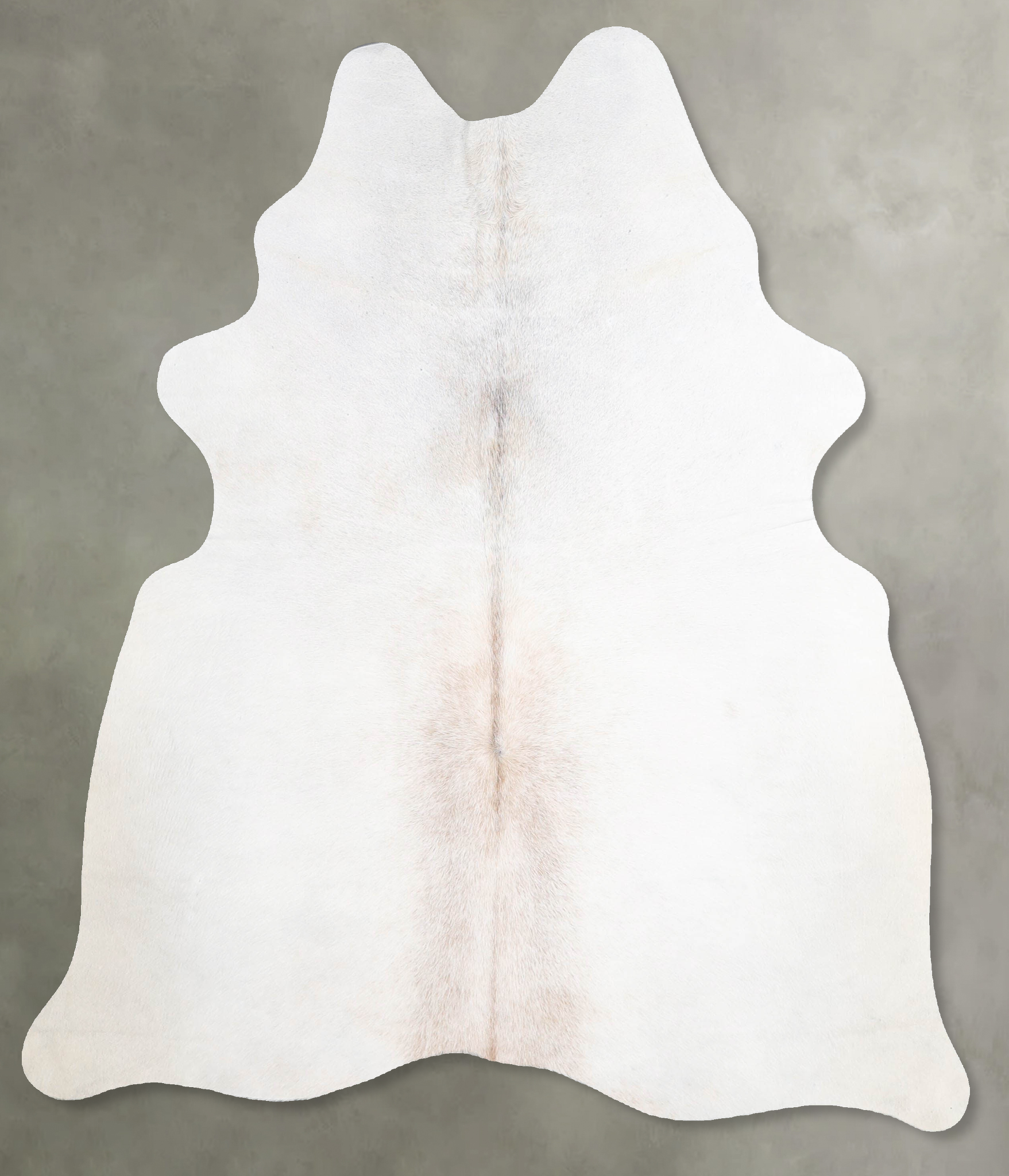 Grey with Beige Cowhide Rug #A55849