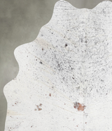 Salt and Pepper Brown Medium Brazilian Cowhide Rug 5'2"H x 4'7"W #A55851 by Hudson Hides