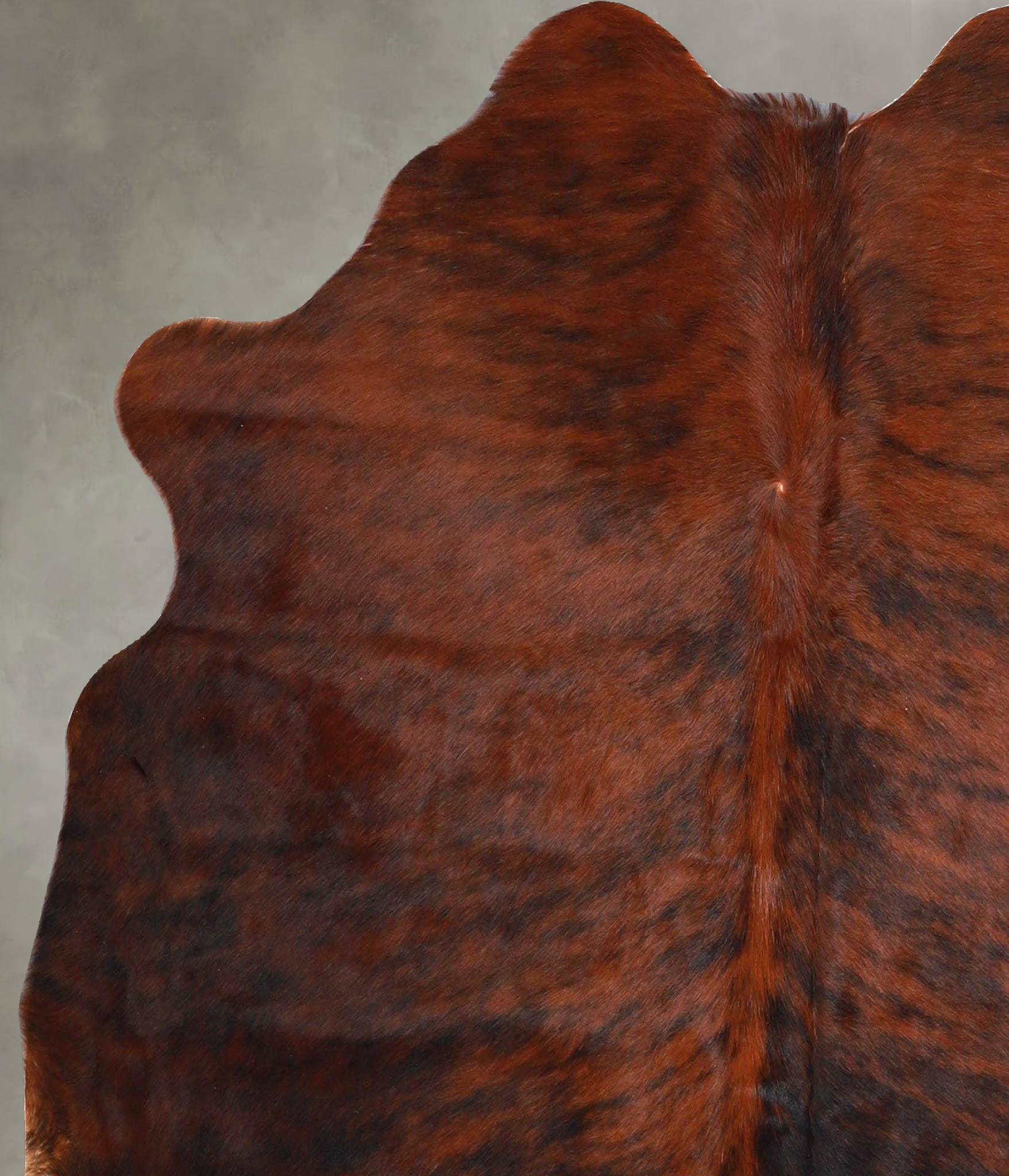 Dark Brindle Cowhide Rug #A55872
