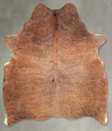 Medium Brindle Medium Brazilian Cowhide Rug 5'10"H x 4'9"W #A55873 by Hudson Hides