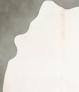 Ivory with Beige Medium Brazilian Cowhide Rug 5'5"H x 4'10"W #A55886 by Hudson Hides