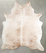 Light Brindle X-Large Brazilian Cowhide Rug 7'5"H x 6'7"W #A55887 by Hudson Hides