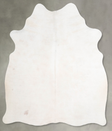 Ivory with Beige Medium Brazilian Cowhide Rug 5'2"H x 4'5"W #A55892 by Hudson Hides