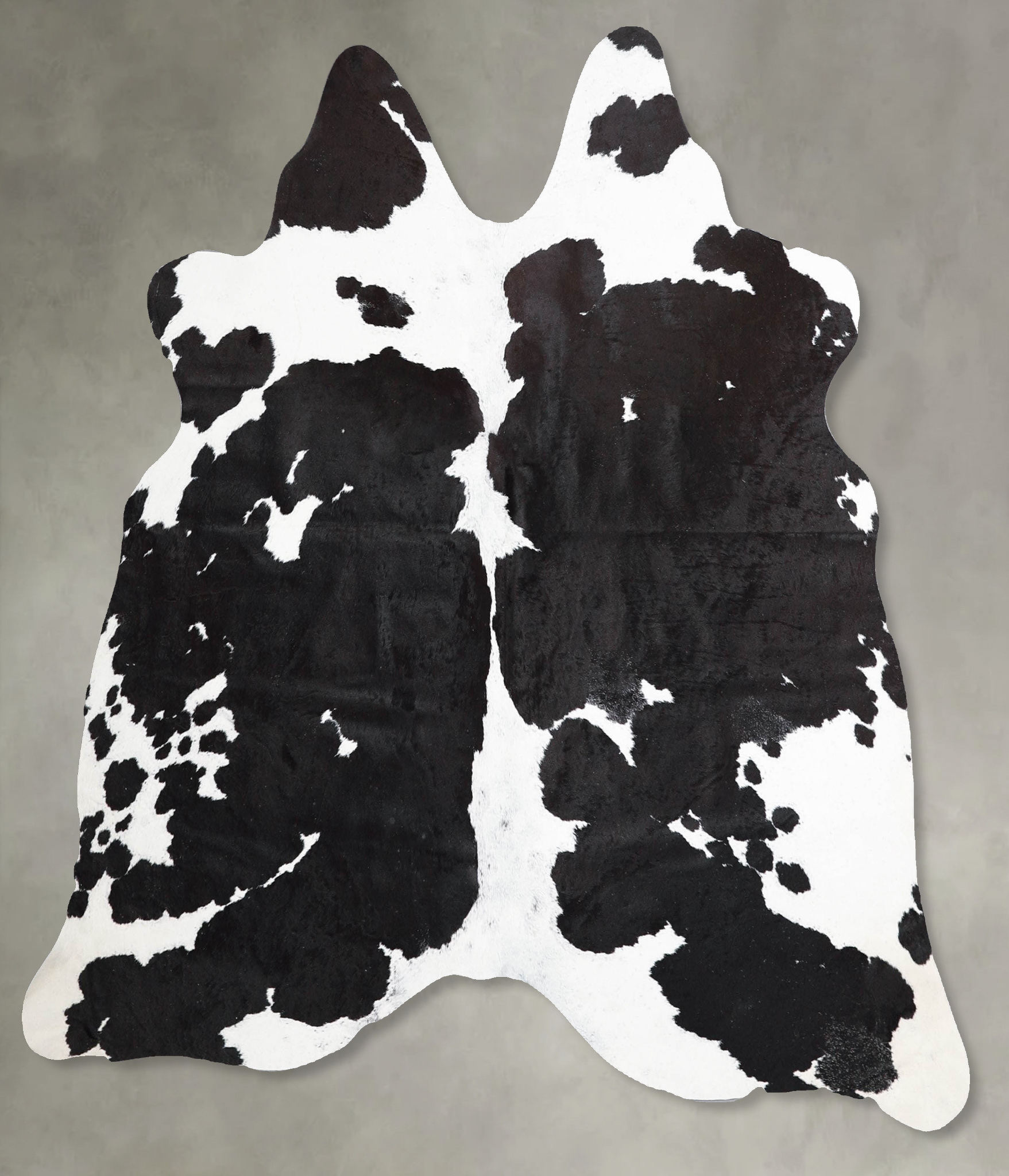 Black and White Cowhide Rug #A55903