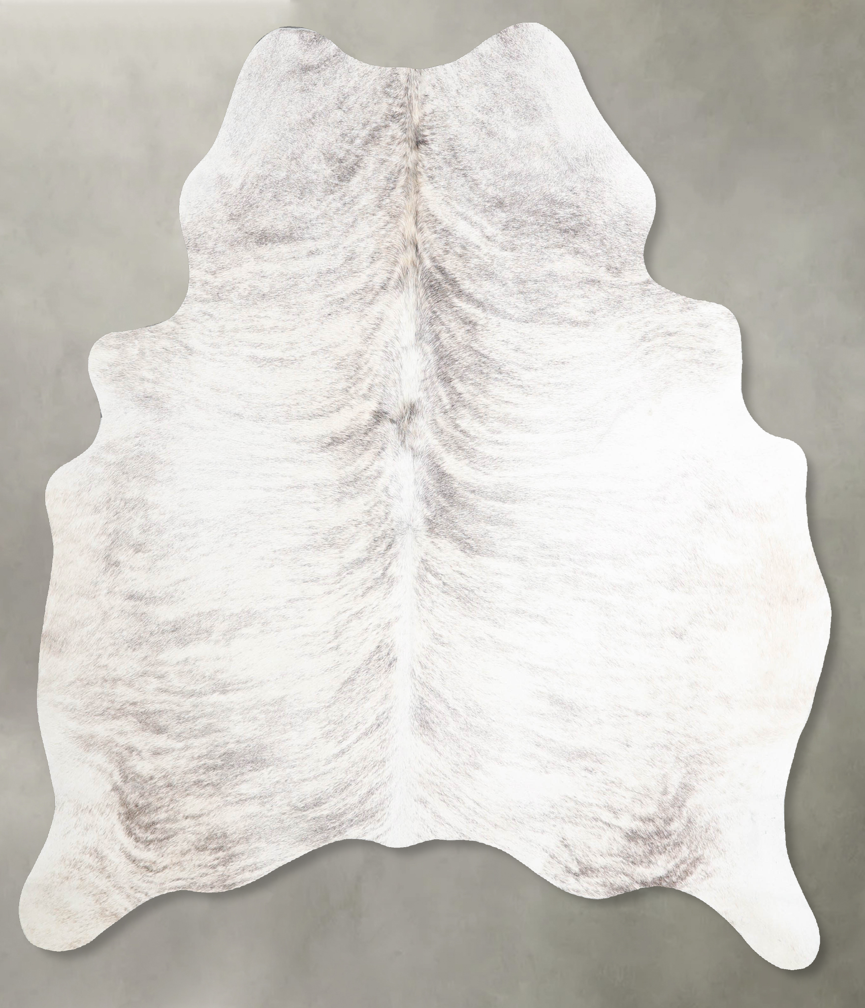Grey Brindle Cowhide Rug #A55905