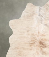Light Brindle Large Brazilian Cowhide Rug 6'3"H x 5'3"W #A55908 by Hudson Hides