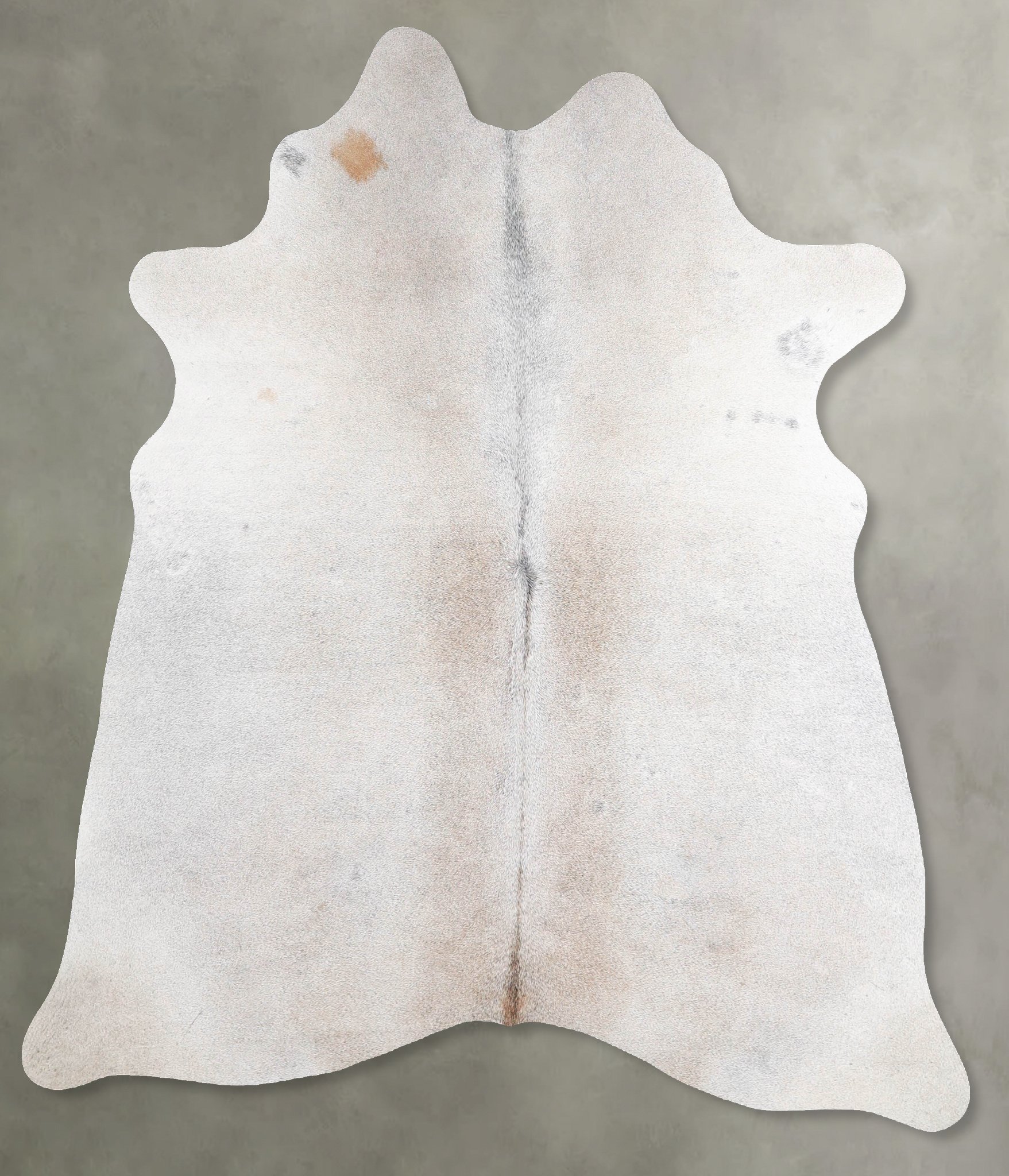 Grey with Beige Cowhide Rug #A55909