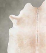 Light Caramel Large Brazilian Cowhide Rug 6'2"H x 6'1"W #A55910 by Hudson Hides