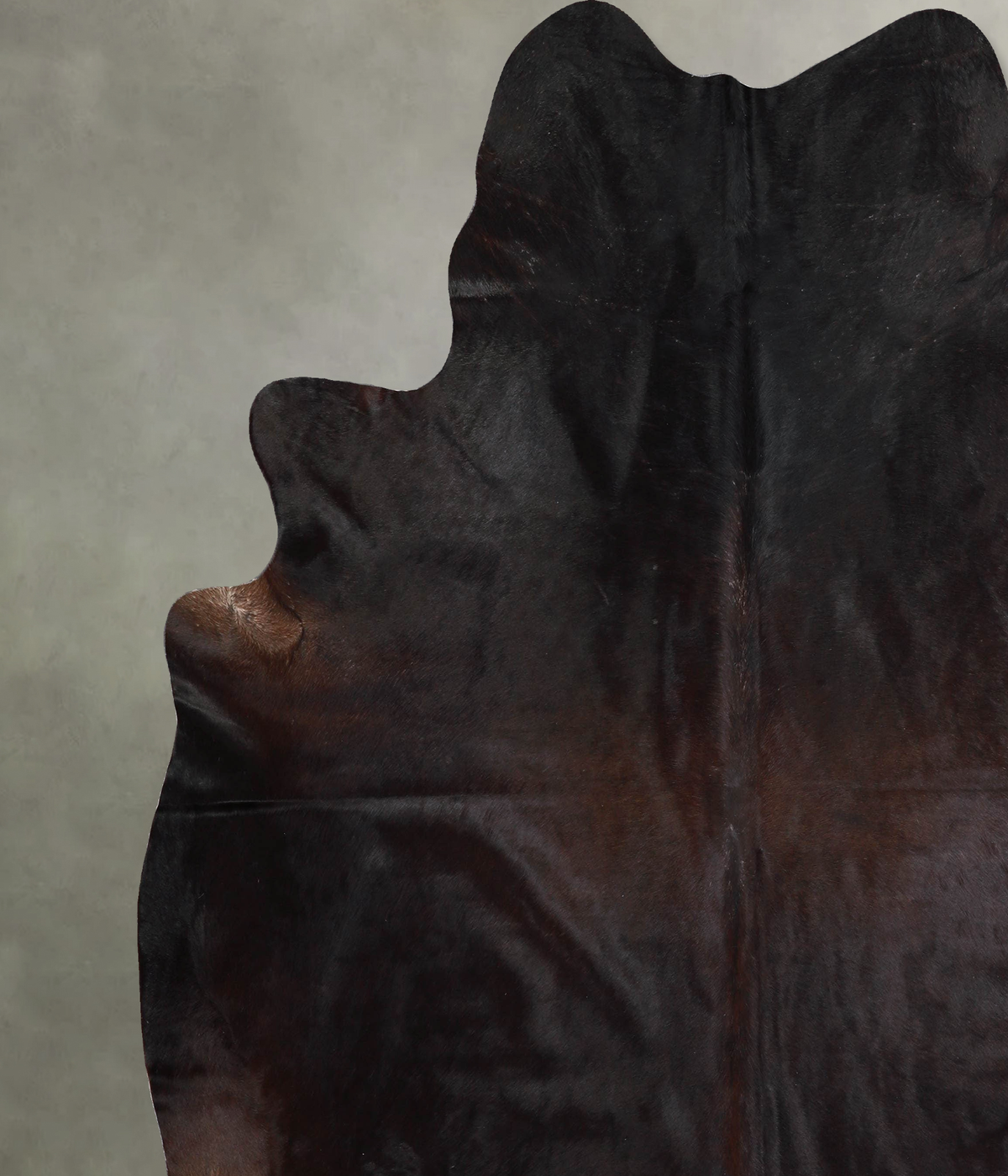 Chocolate XX-Large Brazilian Cowhide Rug 7'10"H x 7'2"W #A55915 by Hudson Hides