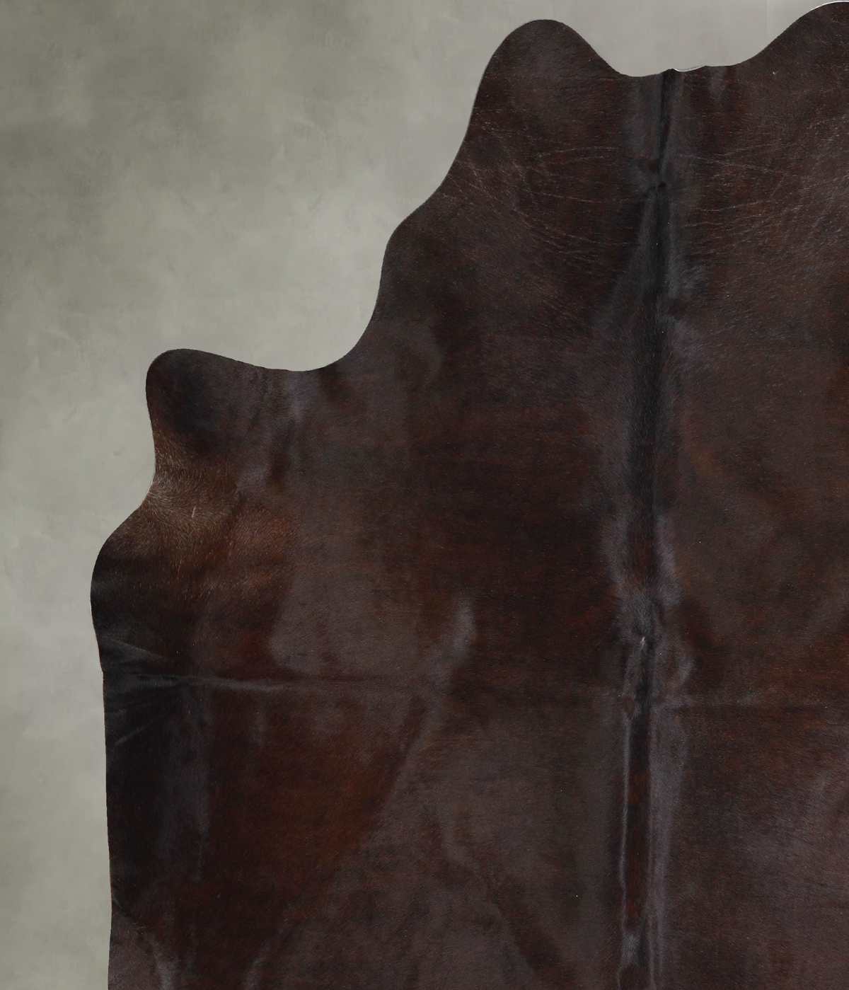Chocolate X-Large Brazilian Cowhide Rug 7'4"H x 6'9"W #A55918 by Hudson Hides