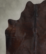 Chocolate X-Large Brazilian Cowhide Rug 7'4"H x 6'9"W #A55918 by Hudson Hides