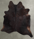 Chocolate X-Large Brazilian Cowhide Rug 7'11"H x 6'2"W #A55923 by Hudson Hides