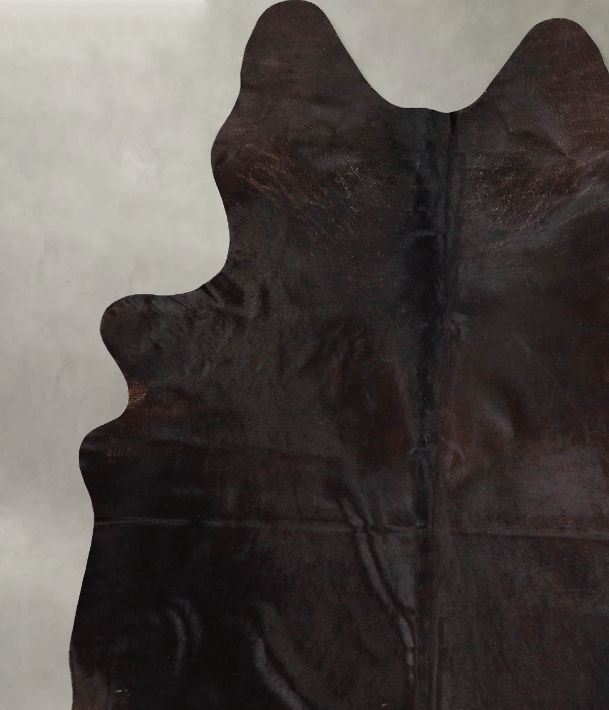 Chocolate X-Large Brazilian Cowhide Rug 7'11"H x 6'2"W #A55923 by Hudson Hides