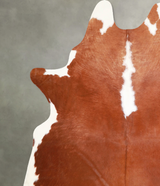 Hereford X-Large Brazilian Cowhide Rug 7'7"H x 6'4"W #A55925 by Hudson Hides