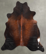 Warm Caramel Large Brazilian Cowhide Rug 6'2"H x 5'10"W #A55942 by Hudson Hides