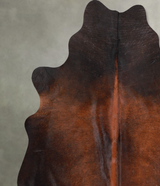 Warm Caramel Large Brazilian Cowhide Rug 6'2"H x 5'10"W #A55942 by Hudson Hides